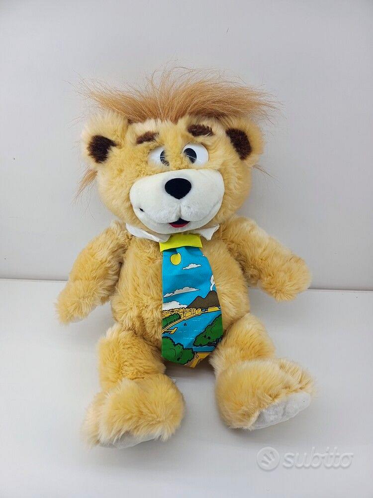 Peluche Vintage orso Ciro 40 cm parla Napoletano Collezionismo