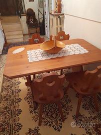 tavolo stile tavernetta