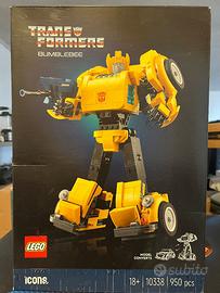LEGO Icons Transformers Bumblebee Action Figure