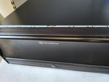 Case Cabinet Silverstone LC13-E Black