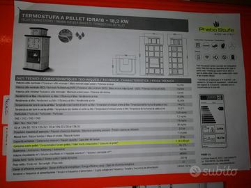 Stufa idrocaldaia a pellet