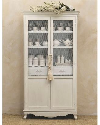 Vetrina Bianca in Stile Provenzale. Utilissima.