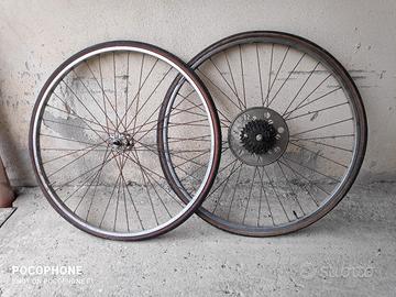 cerchi 27 pollici  bicicletta Pinarello