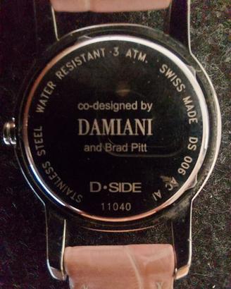Orologio Damiani, Brad Pitt.
