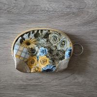 portafoglio/pochette con anello 