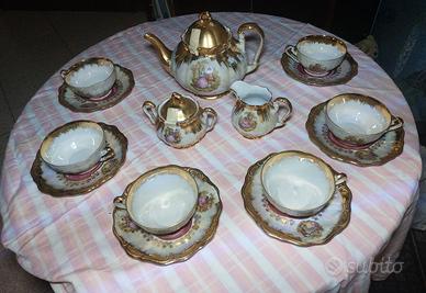 Servizio da tè Bavaria vintage 