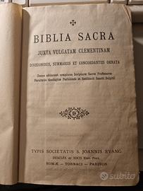 Antica Bibbia in latino del 1927