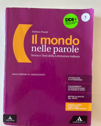Il mondo nelle parole 1 - ISBN 9788824791311