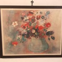 cornice con stampa Redon