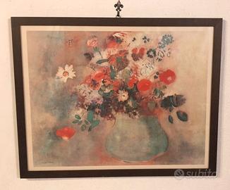 cornice con stampa Redon