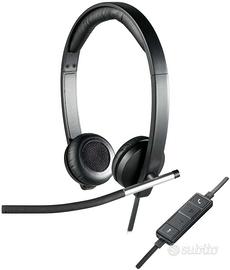 Logitech H650e - Cuffie business con microfono