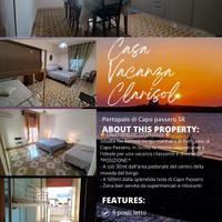 Casa vacanza Portopalo sr 1225