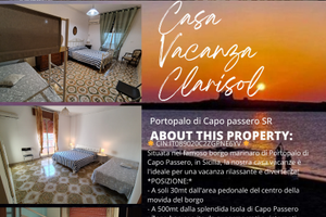 Casa vacanza Portopalo sr 1225