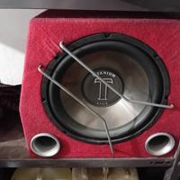 Subwoofer phonocar 