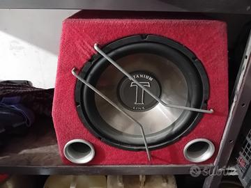 Subwoofer phonocar 