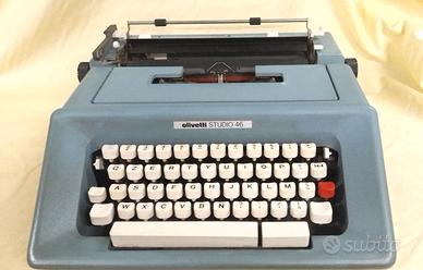 MACCHINAE DA SCRIVERE OLIVETTI  STUDIO LETTERA 46