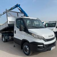 Iveco daily 35 c 13 ribaltabile con gru dn nuova