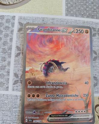 Carta Pokemon Grandizanne ex
