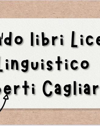 libri scolastici liceo linguistico 