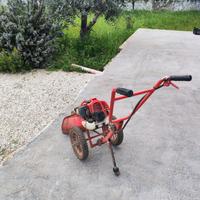 Decespugliatore 52cc benzina 2 tempi con ruote