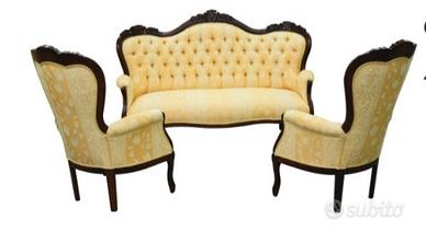  vetrina e salotto stile luigi filippo