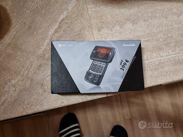 LG U960 TVfonino Cellulare Vintage blu/nero nuovo.