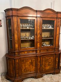 Vetrina credenza antica in legno