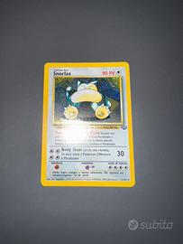 carta Pokémon Snorlax Jungle Holo Ita