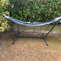 Amaca da esterno con supporto metallo