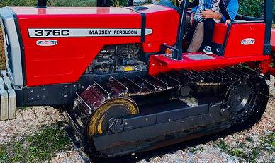 Trattore Cingolo 376C Massey Ferguson - Perkins