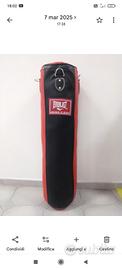 sacco boxe everlast nero rosso