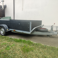 Rimorchio cresci pt 7 L 950, pianale, rimorchio