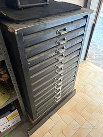 Cassettiera tipografia