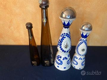 SET TEQUILA AZUL E DON JULIO  BOTTIGLIE VUOTE 