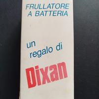 frullatore a batteria vintage
