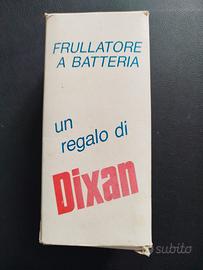 frullatore a batteria vintage
