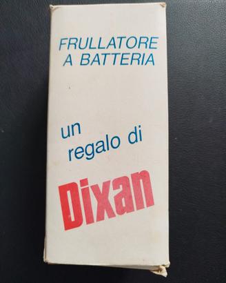 frullatore a batteria vintage