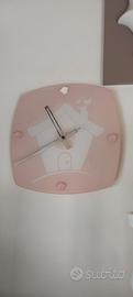 orologio vetro da parete