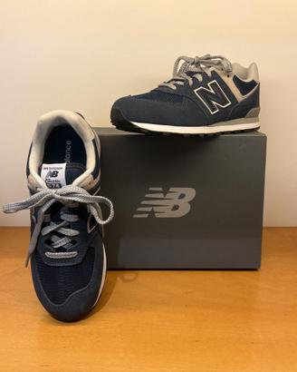 New Balance Scarpe Unisex Blu N° 35,5 ; 574