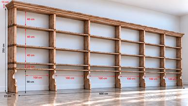 grande libreria antica 