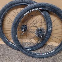 Ruote MTB Strada 26 vintage dura ace xtr shimano