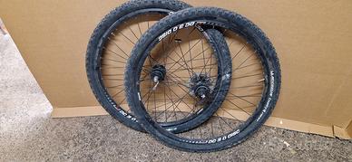 Ruote MTB Strada 26 vintage dura ace xtr shimano