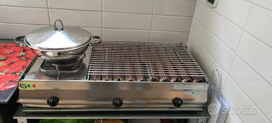 barbecue a metano 