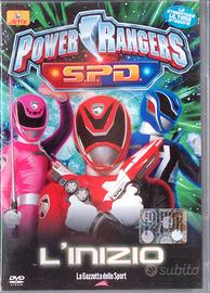 Dvd power rangers s.p.d. spd l'inizio