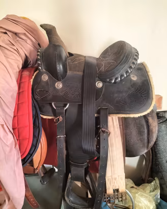 sella americana per pony
