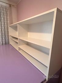Mobile 3-in-1: Scrivania Maxi + Libreria e letto