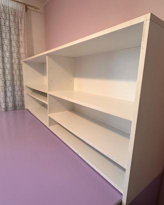 Mobile 3-in-1: Scrivania Maxi + Libreria e letto