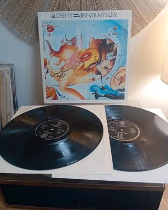dire straits doppio lp Alchemy