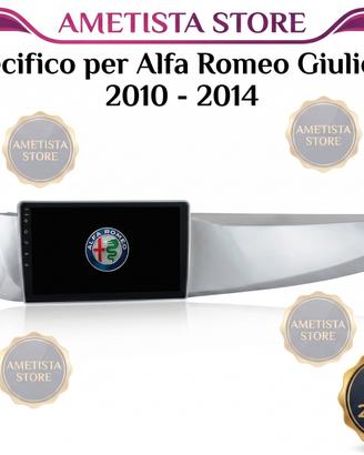 Autoradio Android 8+256Gb per Alfa Giulietta