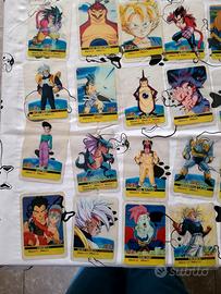 lotto 72 lamincards dragonball gt